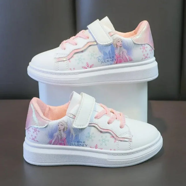 Frozen-Themed Kids Sneakers | Elsa Inspired Design | Comfortable & Stylish Footwear for Girls