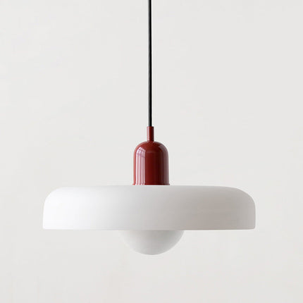 Bauhaus Pendant Light | Vivid Colored Glass | Modern Design | Functional Home Decor | Energy Efficient Lighting for Living Room, Dining Room, Bedroom