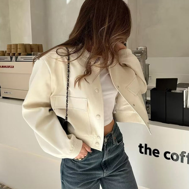 Belle Couture | Women's Zip-Up Outerwear | Regular Fit | Timeless Design | Ribbed Cuffs & Hem | Multiple Colors Available | Chic Detail