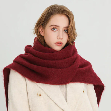 Velucci | Luxurious Oversized Colorful Cashmere-Feel Women’s Scarf | 240x38cm