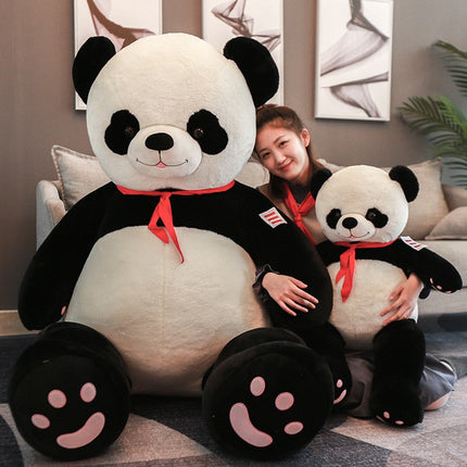 Giant Cute Panda Pillow | TV & Movie Character Cushion | Soft Cotton Animal Pillow for Home & Garden | Ideal for Ages 12+ | Unisex | PP Cotton Filling