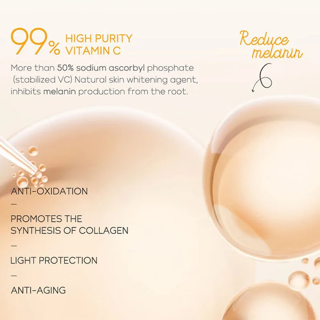 LAIKOU® | 5pc Vitamin C Skincare Set for Deep Cleanse & Hydration | Radiance Boost for All Skin Types