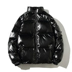 Stand-up collar Black