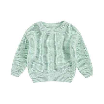 Unisex Cotton Knit Sweater for Baby & Toddler | Soft & Cozy | Perfect for Fall & Winter | Ages 0-5