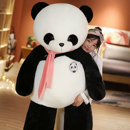 Giant Cute Panda Pillow | TV & Movie Character Cushion | Soft Cotton Animal Pillow for Home & Garden | Ideal for Ages 12+ | Unisex | PP Cotton Filling
