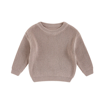 Unisex Cotton Knit Sweater for Baby & Toddler | Soft & Cozy | Perfect for Fall & Winter | Ages 0-5