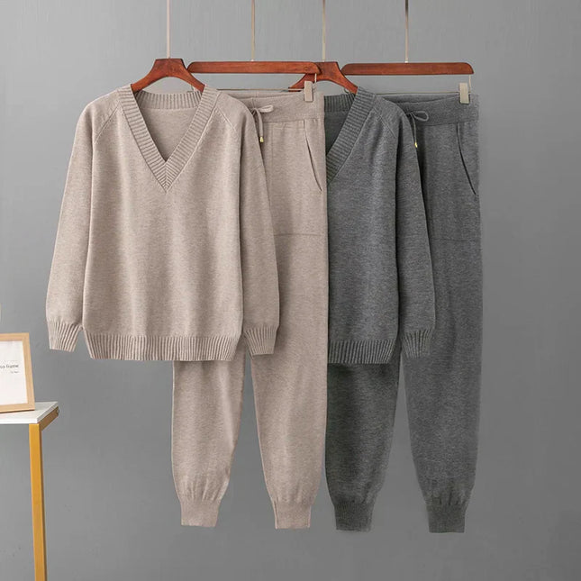 Zara | Elegant Women's Sweater & Pants Set | Breathable Fabric | Versatile Chic Style