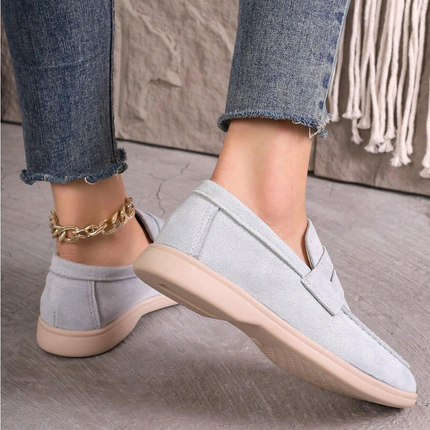 AURORA | Women's Suede Slip-On Loafers | All-Day Comfort | Versatile Style | Breathable Fit
