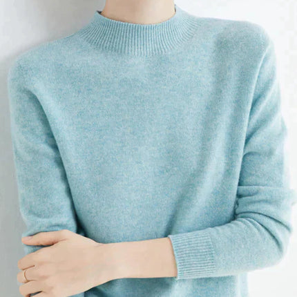 Julia | Luxurious Soft Gold Cashmere Turtleneck | Elegant Versatility | Women's Sizes | Lightweight Warmth
