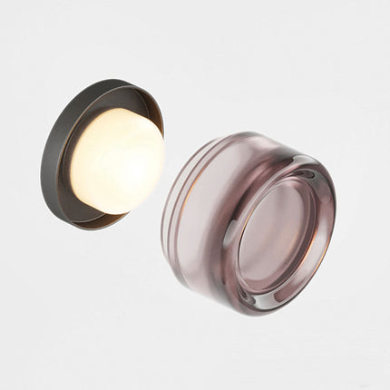 DimpleGlow | Modern Dimmer Shape | Elegant Wall Light | Soft Ambient Illumination | Unique Design for Contemporary Interiors | High-Quality Materials | Suitable for Living Room, Bedroom, Hallway