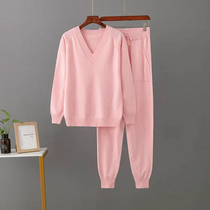 Zara | Elegant Women's Sweater & Pants Set | Breathable Fabric | Versatile Chic Style