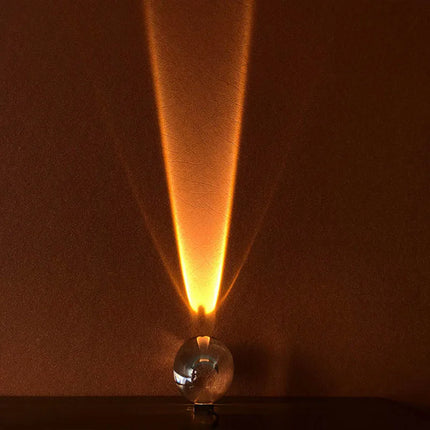 Crystal Eyes Nightstand Lamp | Elegant Starglow Projection | Crystal & Metal Design | LED Light | 6-9m² Coverage | Ideal for Relaxation & Sleep