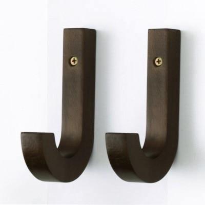 Birch J Wall Hooks | Holds Up to 33 lbs | Water-Resistant Finish | Easy Installation with Screw | Ideal for Coats, Hats, Leashes | Versatile Use in Kitchen, Bathroom, Garage | Set or Single | 6 Color Options | 1"x5"x3"