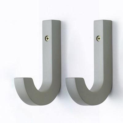 Birch J Wall Hooks | Holds Up to 33 lbs | Water-Resistant Finish | Easy Installation with Screw | Ideal for Coats, Hats, Leashes | Versatile Use in Kitchen, Bathroom, Garage | Set or Single | 6 Color Options | 1"x5"x3"