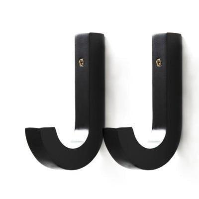 Birch J Wall Hooks | Holds Up to 33 lbs | Water-Resistant Finish | Easy Installation with Screw | Ideal for Coats, Hats, Leashes | Versatile Use in Kitchen, Bathroom, Garage | Set or Single | 6 Color Options | 1"x5"x3"