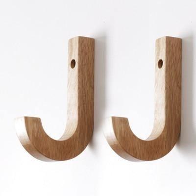 Birch J Wall Hooks | Holds Up to 33 lbs | Water-Resistant Finish | Easy Installation with Screw | Ideal for Coats, Hats, Leashes | Versatile Use in Kitchen, Bathroom, Garage | Set or Single | 6 Color Options | 1"x5"x3"