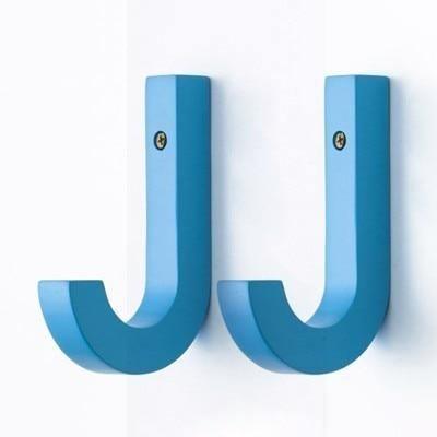 Birch J Wall Hooks | Holds Up to 33 lbs | Water-Resistant Finish | Easy Installation with Screw | Ideal for Coats, Hats, Leashes | Versatile Use in Kitchen, Bathroom, Garage | Set or Single | 6 Color Options | 1"x5"x3"