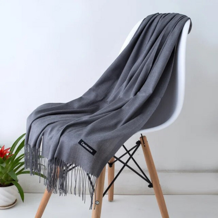 Sylvania | Draped Scarf with Fringe | Versatile Lightweight Comfort | Elegant Accessory for Any Outfit