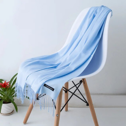 Sylvania | Draped Scarf with Fringe | Versatile Lightweight Comfort | Elegant Accessory for Any Outfit