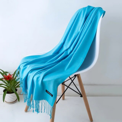 Sylvania | Draped Scarf with Fringe | Versatile Lightweight Comfort | Elegant Accessory for Any Outfit