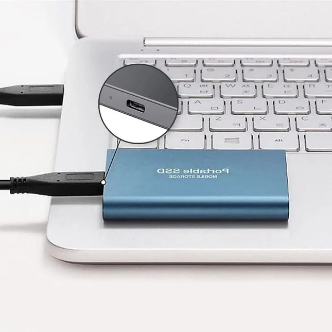 16TB | 8TB | 4TB | 2TB | 1TB Ultra Speed Portable External SSD | USB 3.1 | Secure Data Storage | Plug-and-Play | Drag-and-Drop Functionality