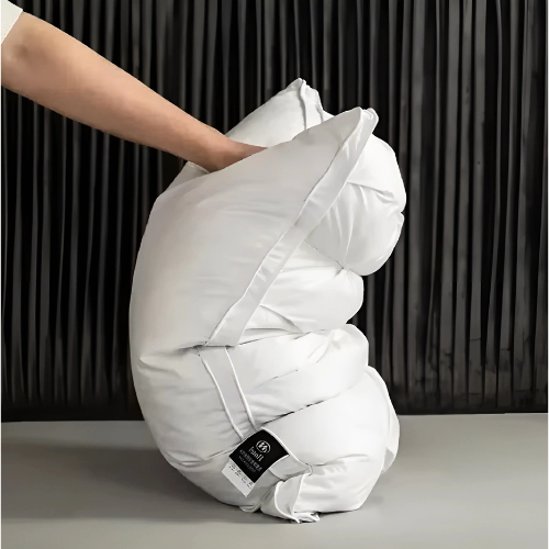 Goose Down Royalty | Hypoallergenic Pillow | 100% Goose Down Filling | Soft and Breathable | Perfect Neck Support | High-Quality Sleep Experience