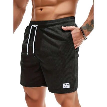 Men's Swim Shorts | Classic Fit | Polyester Blend | Elastic Waistband | Side Pockets | Above-the-Knee Length | Versatile | Vibrant Colors | Sizes S-2XL