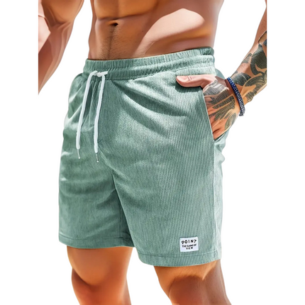 Men's Swim Shorts | Classic Fit | Polyester Blend | Elastic Waistband | Side Pockets | Above-the-Knee Length | Versatile | Vibrant Colors | Sizes S-2XL