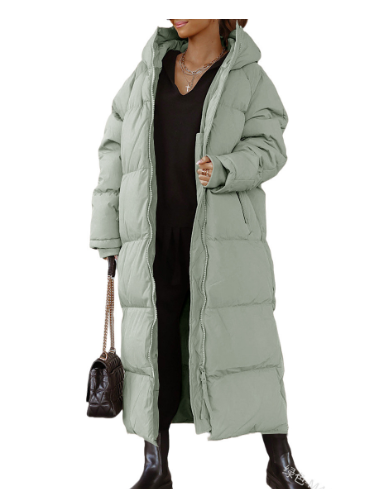 Padded Long Down Jacket for Women | Elise | Warmth & Style | Weather-Resistant | Modern Fit | Sizes S-4XL | Multiple Colors