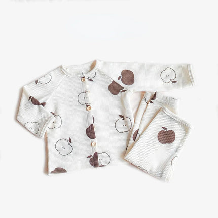 Mini Fashion™ | Breathable Cotton Sleepwear Set for Children | Soft Unisex Design | Hypoallergenic | Size 1 to 5 Years