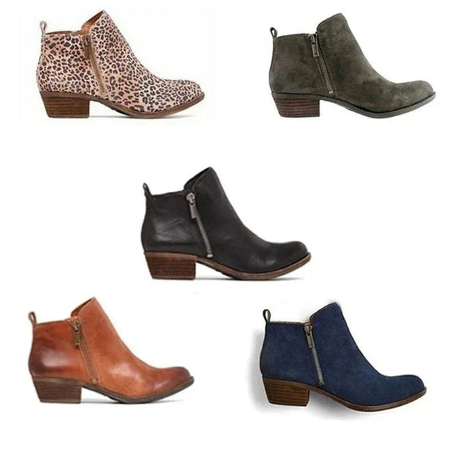 CHELSEA | Vintage-Inspired Ankle Boots | Retro Style | High-Quality Materials | Pain Relief Comfort | Chic Footwear | All-Day Elegance | Improved Posture | Supportive Boots for Women
