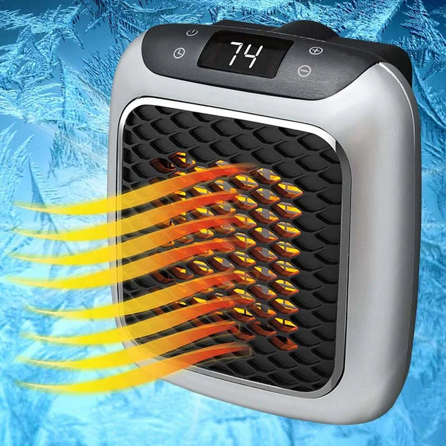 Compact Energy-Efficient Portable Heater | Rapid Heating | Programmable Timer | Tip-Over & Overheat Protection | Lightweight | Ideal for 350 Sq Ft | Whisper-Quiet | Multiple Colors Available