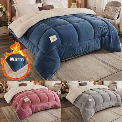 Reversible Three-Layer Warm Duvet | Ultra Soft Polyester Comforter | Multiple Sizes & Colors | Ideal for Cold Seasons