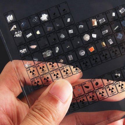 Acrylic Display | Real Element Samples | 83 Elements | Educational Gift | Periodic Table Collectible | For Home, Office & Classroom | Crystal Clear Acrylic | Meticulously Handcrafted | Exclusive & High-Quality