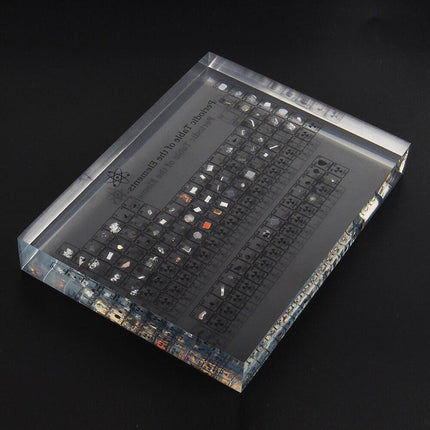 Acrylic Display | Real Element Samples | 83 Elements | Educational Gift | Periodic Table Collectible | For Home, Office & Classroom | Crystal Clear Acrylic | Meticulously Handcrafted | Exclusive & High-Quality