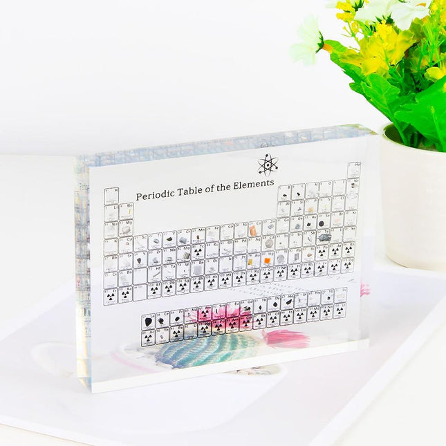 Acrylic Display | Real Element Samples | 83 Elements | Educational Gift | Periodic Table Collectible | For Home, Office & Classroom | Crystal Clear Acrylic | Meticulously Handcrafted | Exclusive & High-Quality