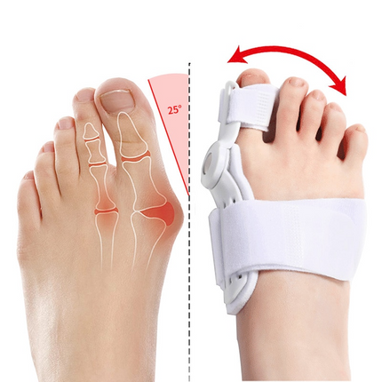 Adjustable Foot Support | Bunion Pain Relief | Toe Realignment | Soft Breathable Fabric | Customizable Straps | Non-Invasive | Reduce Inflammation | Improve Foot Comfort | High-Quality Materials