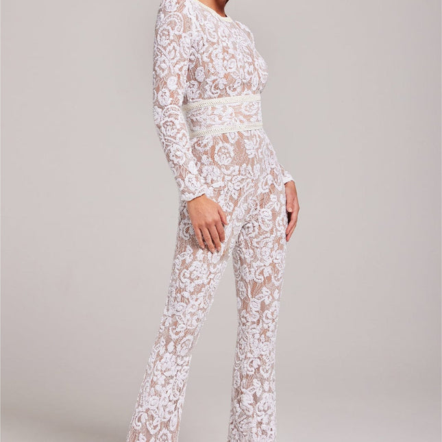 Juliette Jumpsuit | Luxurious V-Neck Design | Ideal for Weddings & Cocktail Parties | High-Quality Fabric | Available in Multiple Colors | Sophisticated Style for Formal Occasions