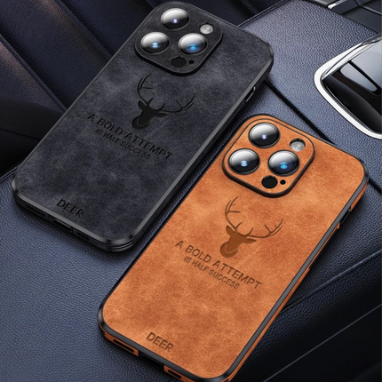 Luxury Leather Case for iPhone | Elegant Design & Shockproof Protection | High-Quality Material | Precise Fit & Cutouts | Thin & Lightweight | Available in Various Colors & Finishes
