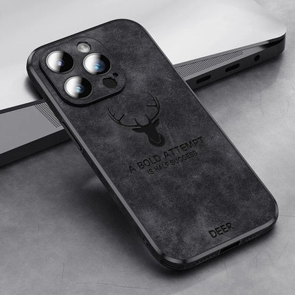 Luxury Leather Case for iPhone | Elegant Design & Shockproof Protection | High-Quality Material | Precise Fit & Cutouts | Thin & Lightweight | Available in Various Colors & Finishes