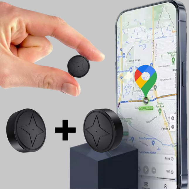 SecureTrack Magnetic Mini GPS Tracker | Real-Time Vehicle Locator | Compact Design | Long Battery Life | Easy Install | Theft Protection
