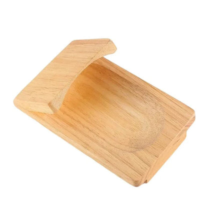Compact Oyster Opener Clamp | Safe & Easy Shell Opening Tool | User-Friendly Design | Kitchen Essential | Wood Material | 13x8x8 cm | Ideal for Home Use