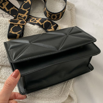 Savannah Quilted Crossbody Bag | Chain Strap | Flap Closure | Multiple Ways to Wear | 4 Colors Available