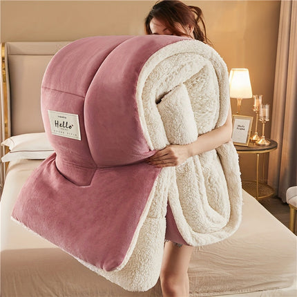 Reversible Three-Layer Warm Duvet | Ultra Soft Polyester Comforter | Multiple Sizes & Colors | Ideal for Cold Seasons