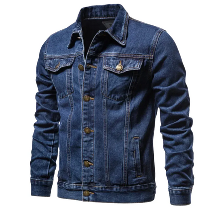 Men's Denim Jacket | Timeless Casual Outerwear | Durable & Comfortable | Versatile Layering | Iconic Style for Every Occasion