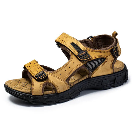 Cushioned Sandals for Men | Advanced Comfort | Stylish Design | Versatile Footwear | Foot and Knee Support | Pain Relief | Fashionable Outings | Various Sizes Available