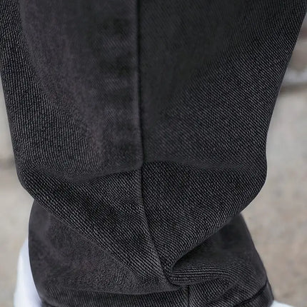 Vintage Straight-Leg Light Washed Men's Denim | Classic Comfort | Mid-Rise Fit | Versatile Style | 100% Cotton | Multiple Sizes | Light-Washed Blue | Durable Everyday Wear | Effortless Casual Look