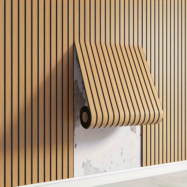 CleanWall | 3D PVC Wall Panels | Self-Adhesive | Wood Texture | Easy DIY Installation | Waterproof & Durable | Natural Wood Look | Sound Dampening | Versatile for Any Room | No Tools Needed