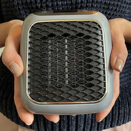 Compact Energy-Efficient Portable Heater | Rapid Heating | Programmable Timer | Tip-Over & Overheat Protection | Lightweight | Ideal for 350 Sq Ft | Whisper-Quiet | Multiple Colors Available