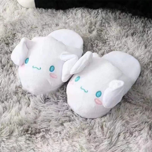 Kawaii Bunny Slippers | Moveable Ear Design | Memory Foam Comfort | Non-Slip Sole | Cozy Loungewear